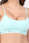 Amour Secret Double Layered Non-Wired 3/4Th Coverage Cami Bra - Light Blue — thumbnail 4